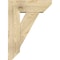 Ekena Millwork Traditional Slat Rough Sawn Bracket w/ Offset Brace, Douglas Fir, 8"W x 22"D x 30"H BKT0806X22X30TRA06RDF - alternate 4